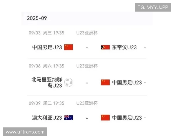 U22国足逐步构建新阵容 部分球员因俱乐部任务未能入选